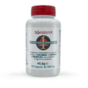 Curcuma and piperine one plus 60 capsules