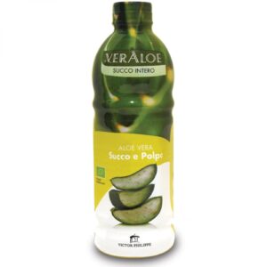 Organic Aloe Vera Juice and Pulp - 1L