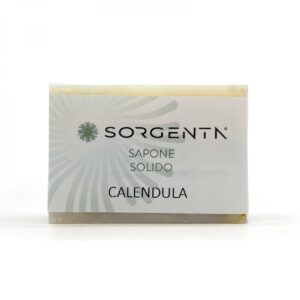 Natural solid soap scented with calendula 100 gr