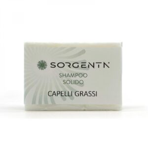 Natural solid shampoo for oily hair 65 gr