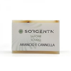 Natural scented solid soap Orange and Cinnamon 100 gr
