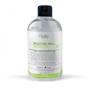 Higeni Gel - Protective Cleansing Hand Gel with Aloe Vera and Snail Slime - 500ml