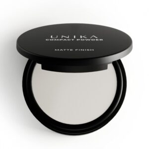 Matte Finish Compact Powder - White