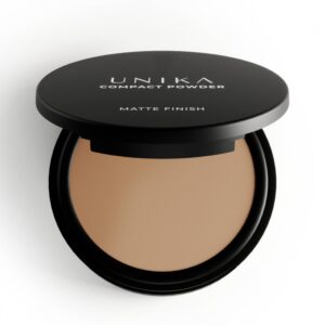 Matte Finish Compact Powder - Dark