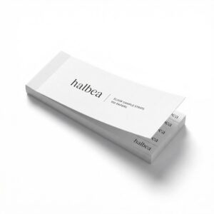 Book with Elixir sample strips - 100 papers