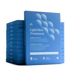 12 LightSkin procedūras – hidrogēla maska un acu pači
