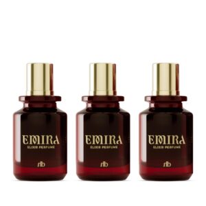 3 pack Emira 256 - Unisex Perfume 50ml Elixir