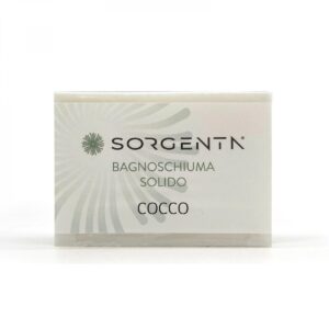 Natural scented solid coconut shower gel 60 gr