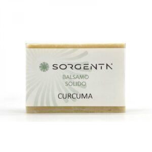 Natural solid balm Turmeric 80 gr
